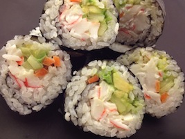 færdig sushi